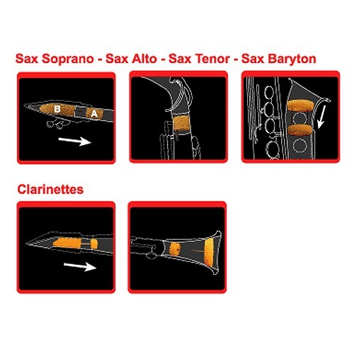 SAXMUTE Sourdine saxophone baryton
