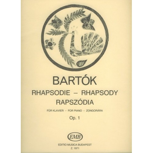 9790080019719EMBZ1971 Rhapsodie op. 1 Erste Fassung