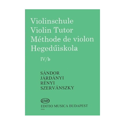 9790080080689EMBZ8068 Violinschule - Violin Tutor -Méthode de Violon IVb