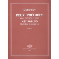 9790080089750EMBZ8975 Zwei Präludien für Klarinette und Klavier