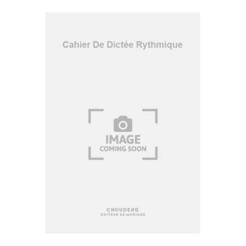 0000000396936ACF020808 Cahier De Dictée Rythmique