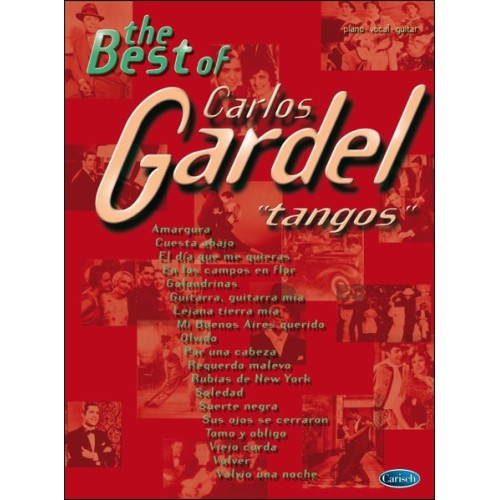 9788850704996CARML2378 The Best of Carlos Gardel - Tangos