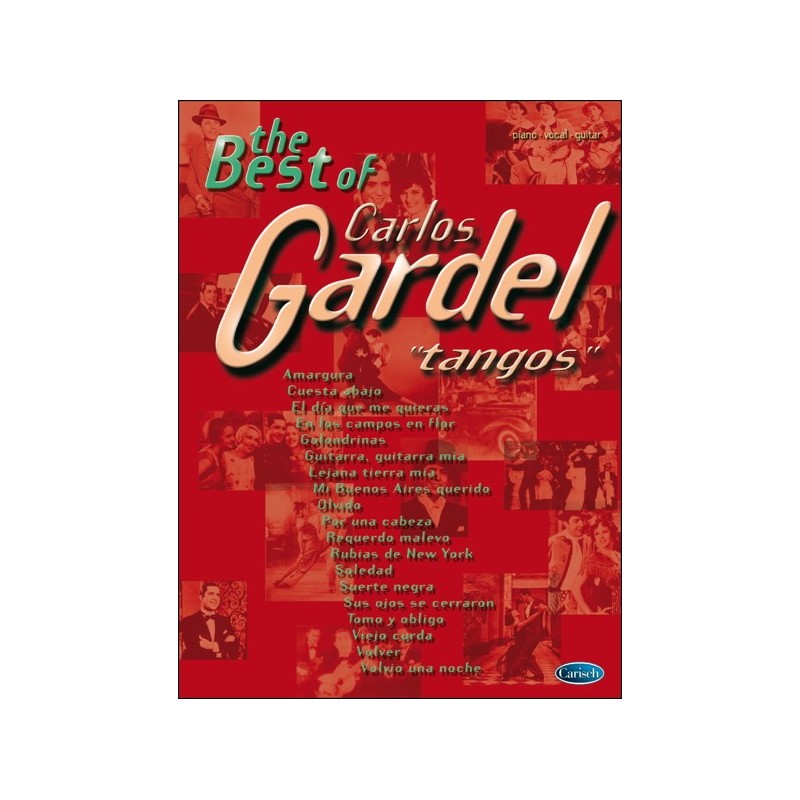 9788850704996CARML2378 The Best of Carlos Gardel - Tangos