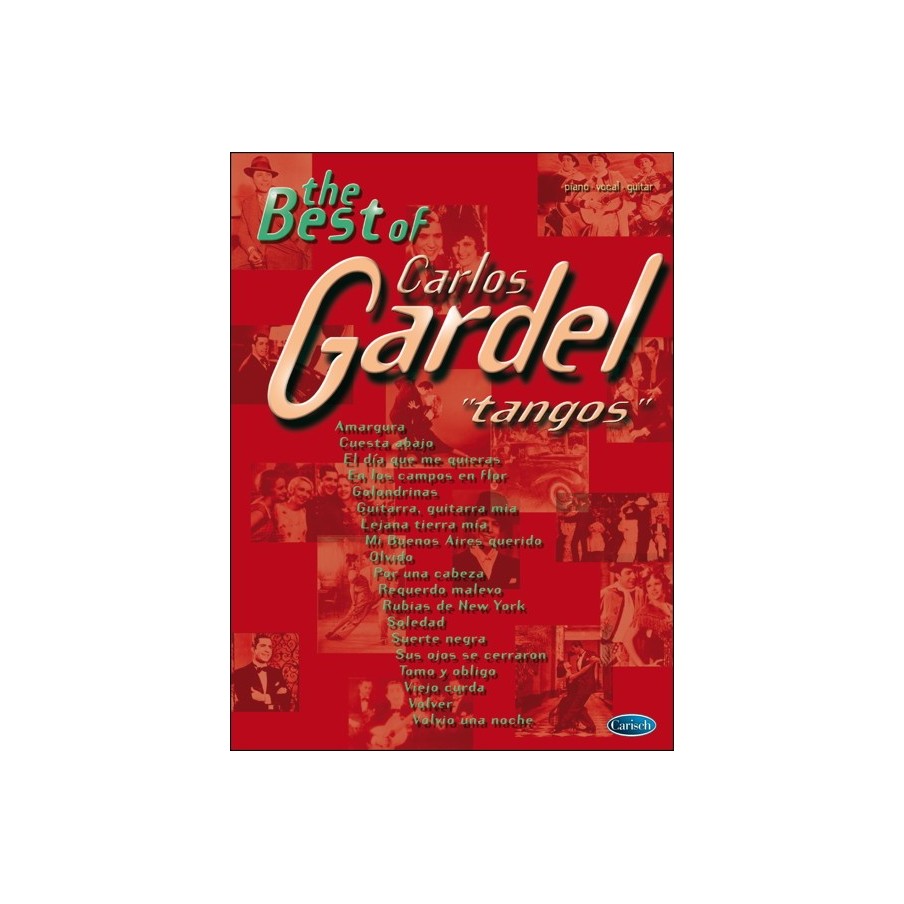 9788850704996CARML2378 The Best of Carlos Gardel - Tangos