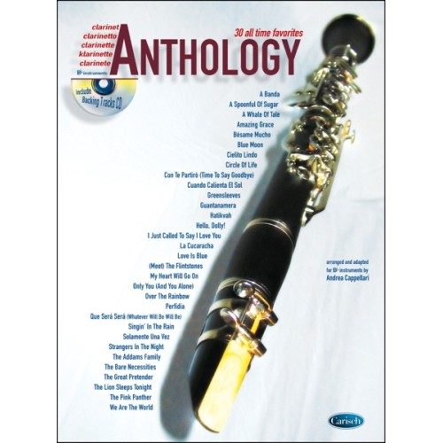 9788850709526CARML2604 Anthology Clarinet Vol. 1