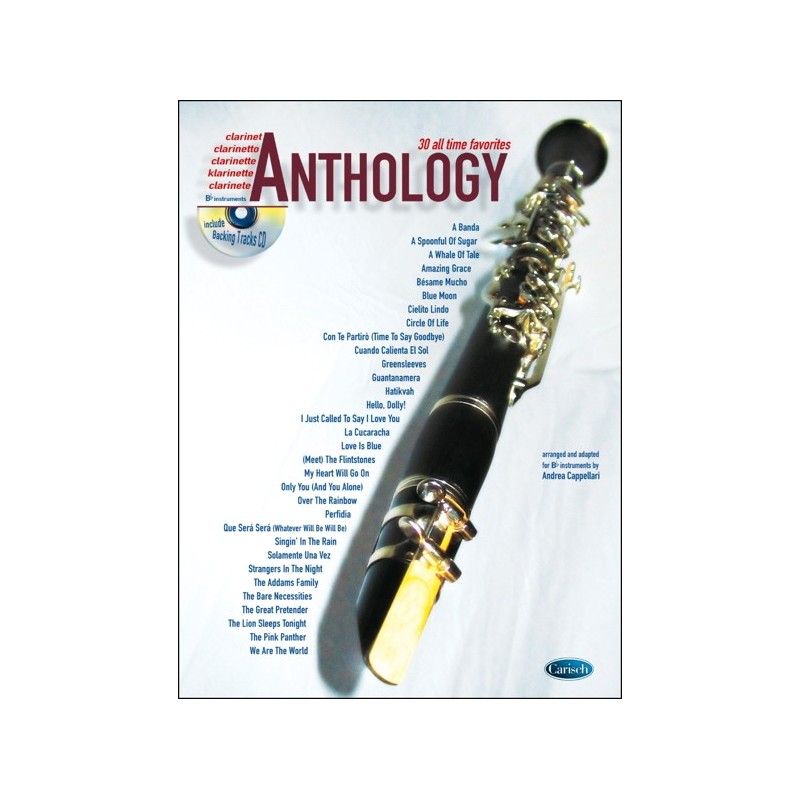 9788850709526CARML2604 Anthology Clarinet Vol. 1