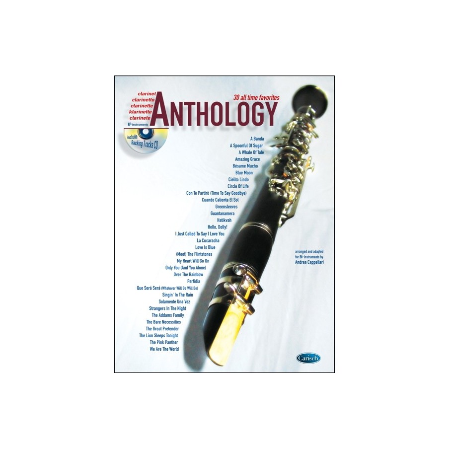 9788850709526CARML2604 Anthology Clarinet Vol. 1