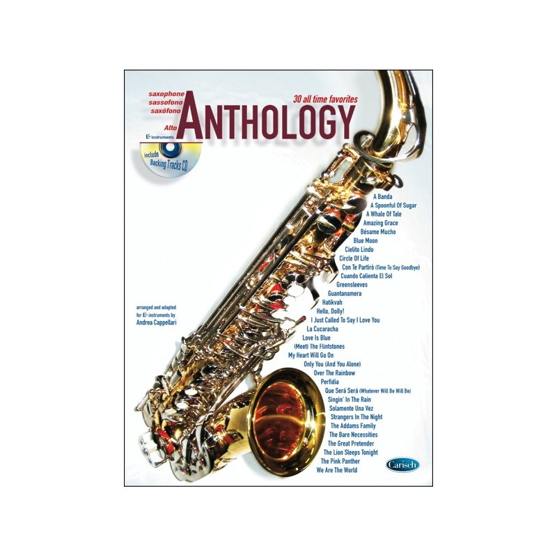9788850709533CARML2605 Anthology Alto Saxophone Vol. 1
