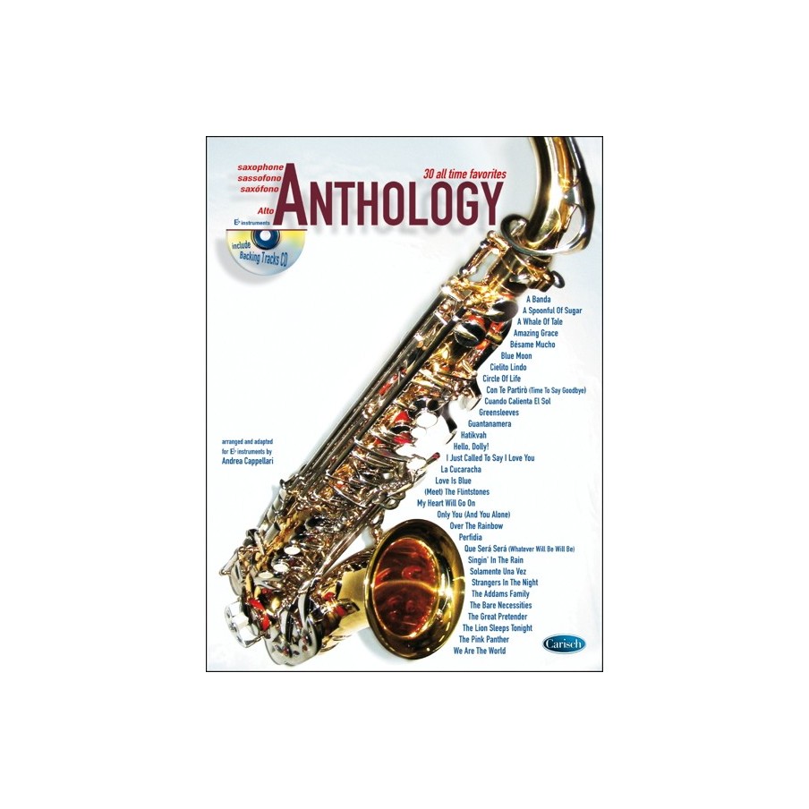 9788850709533CARML2605 Anthology Alto Saxophone Vol. 1