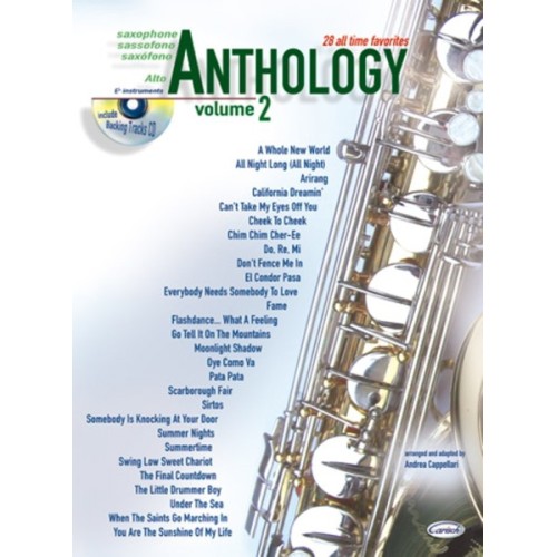 9788850711413CARML2676 Anthology Alto Saxophone Vol. 2