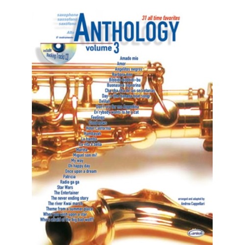 9788850712526CARML2757 Anthology Alto Saxophone Vol. 3