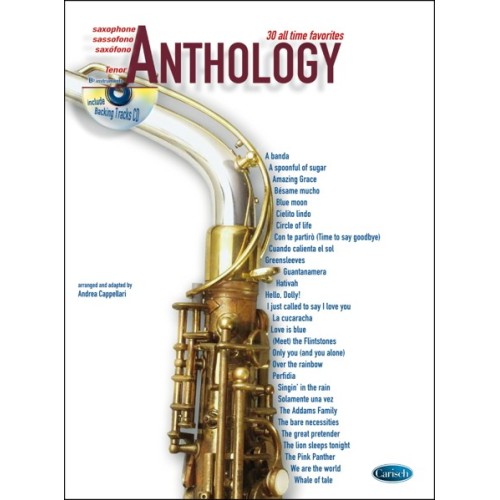 9788850714384CARML2861 Anthology Tenor Saxophone Vol. 1
