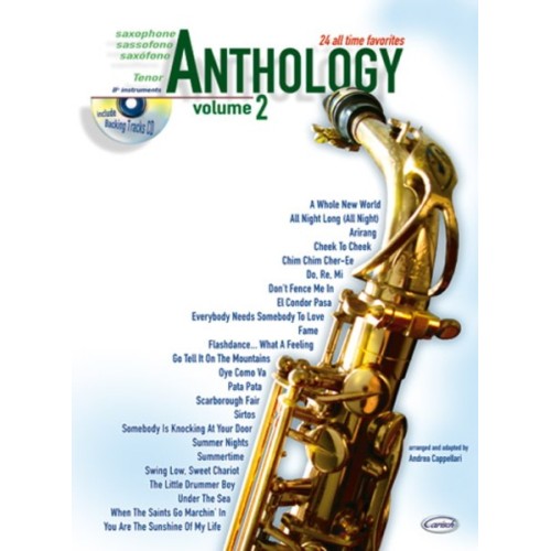9788850714506CARML2869 Anthology Tenor Saxophone Vol. 2