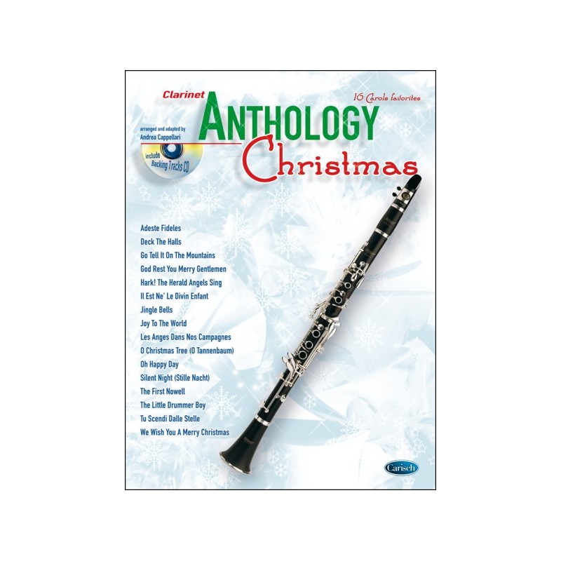 9788850715749CARML2981 Anthology Christmas  Clarinet