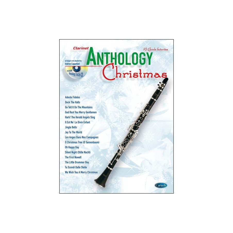 9788850715749CARML2981 Anthology Christmas  Clarinet