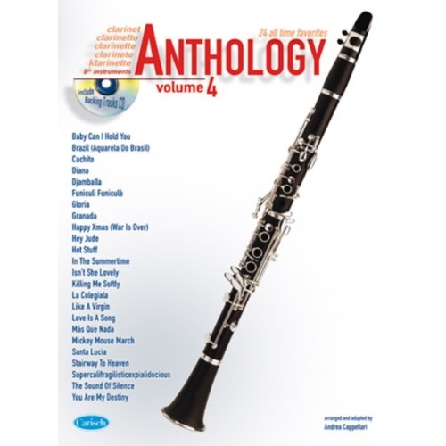 9788850717200CARML3083 Anthology Clarinet Vol. 4