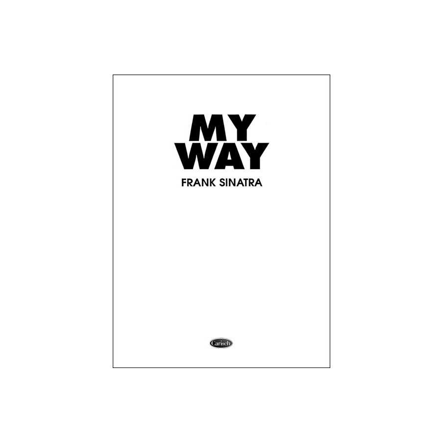 9788882918972CARML332 Frank Sinatra: My Way