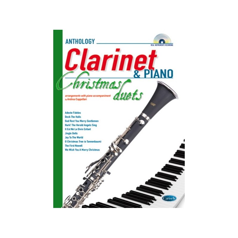 9788850723423CARML3392 Anthology Christmas Duets  (Clarinet & Piano)