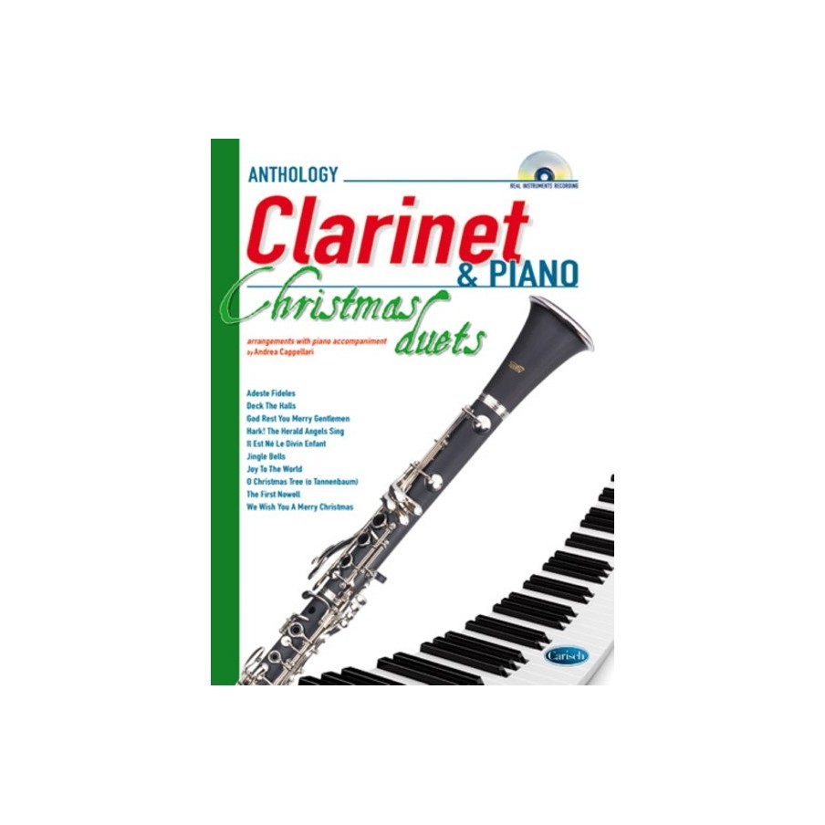 9788850723423CARML3392 Anthology Christmas Duets  (Clarinet & Piano)