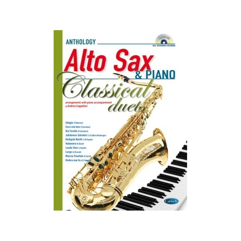 9788850727292CARML3625 Classical Duets - Alto Saxophone/Piano