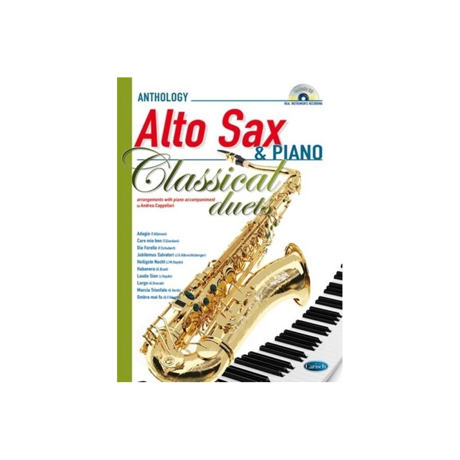 9788850727292CARML3625 Classical Duets - Alto Saxophone/Piano