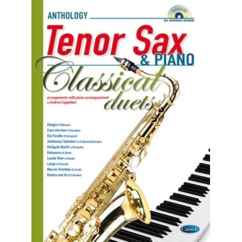 9788850727308CARML3626 Classical Duets - Tenor Saxophone/Piano