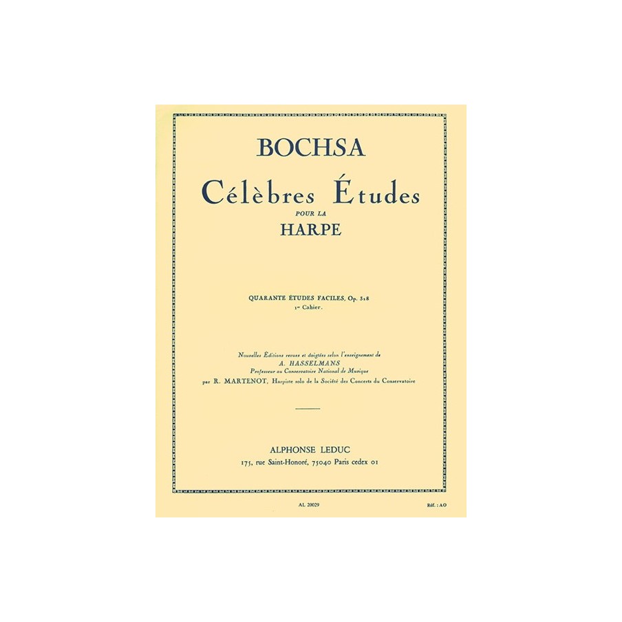 9790046200298AL20029 40 Etudes Faciles Op. 318 Vol.1