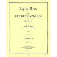 9790046203138AL20313 12 Études-Caprices pour Saxophone