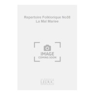 9790046206887AL20688 Repertoire Folklorique No38 La Mal Mariee