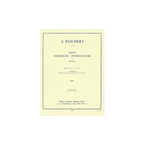 7 exercices journaliers Op. 5 