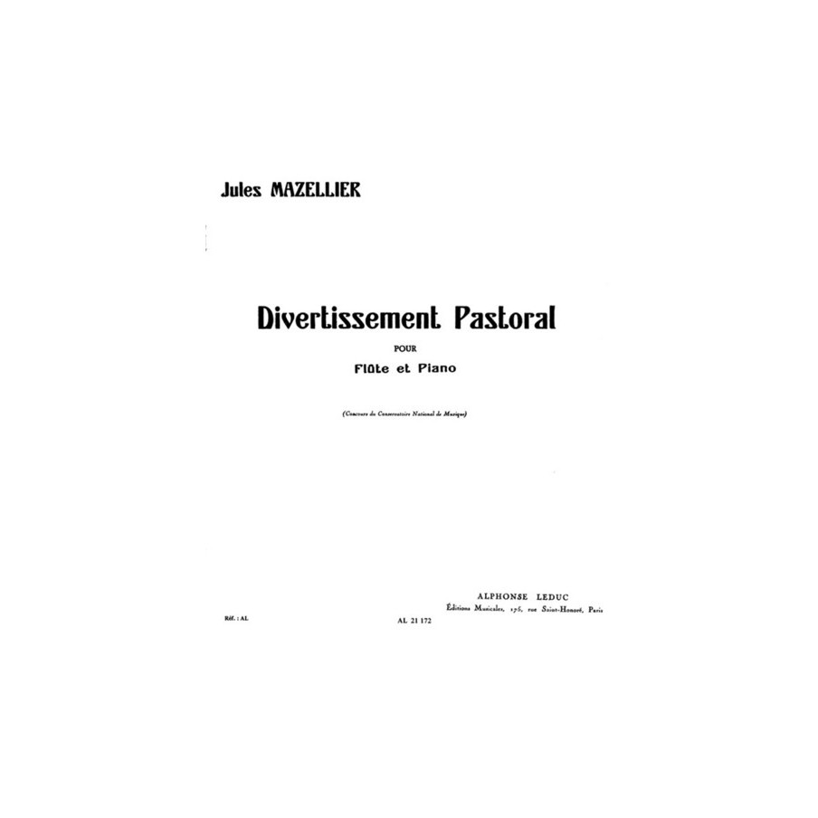 9790046211720AL21172 Divertissement pastoral