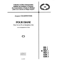 9790046231735AL23173 Jacques Charpentier: Pour Diane