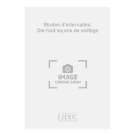 9790046238062AL23806 Études d'intervalles: Dix-huit leçons de solfège