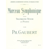 9790046247071AL24707 Morceau symphonique pour trombone ténor et piano