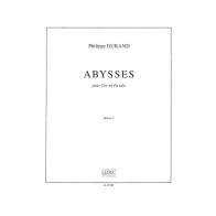 9790046293887AL29388 Philippe Durand: Abysses