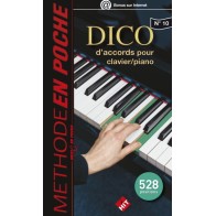 3554270218100HITMPOCH10 Music en Poche Dictionnaire d'accords pour clavier