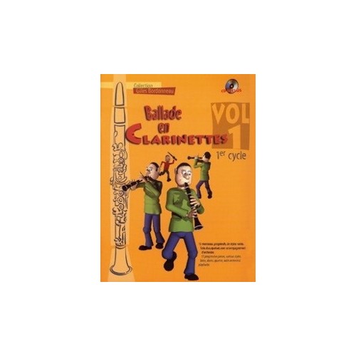 3554270185013HITPCBCO1 Ballade en Clarinettes Cycle 1, Vol. 1