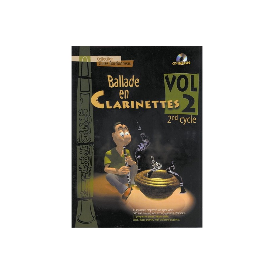 3554270185044HITPCBCO4 Ballade en Clarinettes Cycle 2, Vol. 2