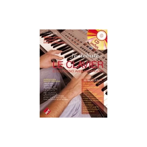 3554270010032HITPCDEBCLAV Je Débute le Clavier