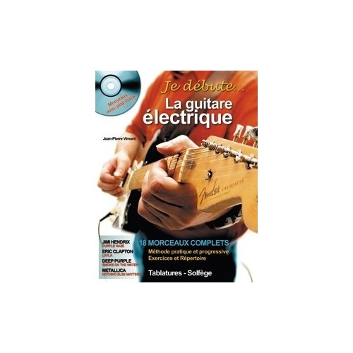 3554270147028HITPCDEBGUIELE Je Débute la Guitare Électrique