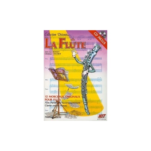 3554270245014HITPCFLCD La Flûte Traversière, Collection Détente