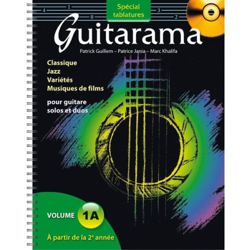 3554270132024HITPCGUIRAMATAB1A Guitarama Volume 1A Tablatures