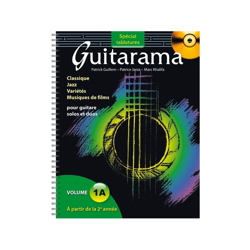 3554270132024HITPCGUIRAMATAB1A Guitarama Volume 1A Tablatures