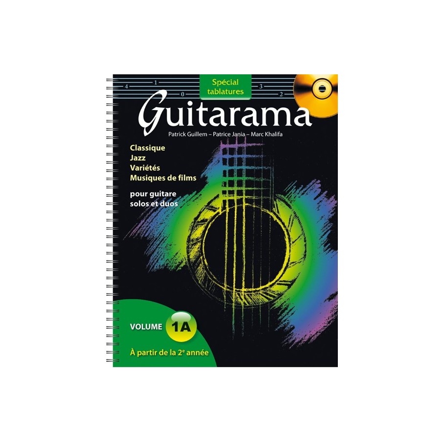 3554270132024HITPCGUIRAMATAB1A Guitarama Volume 1A Tablatures