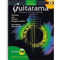 3554270132024HITPCGUIRAMATAB1A Guitarama Volume 1A Tablatures