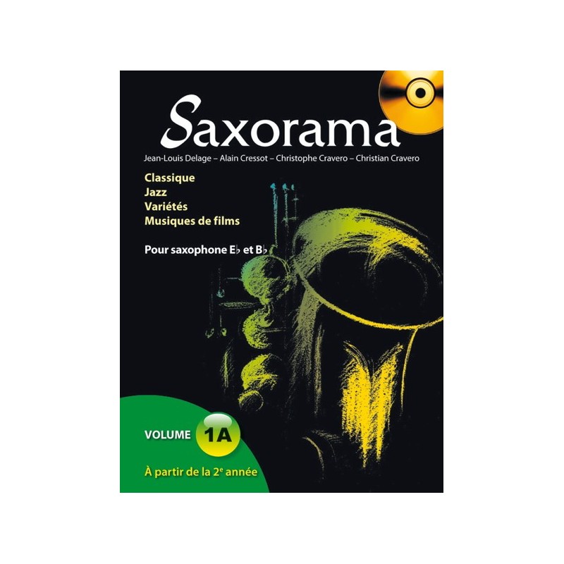 3554270533012HITPCSAXRAMA1A Saxorama Volume 1A