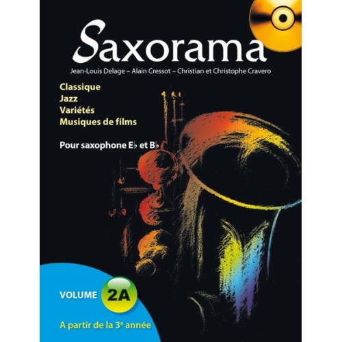 3554270533036HITPCSAXRAMA2A Saxorama Volume 2A