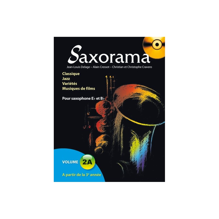 3554270533036HITPCSAXRAMA2A Saxorama Volume 2A
