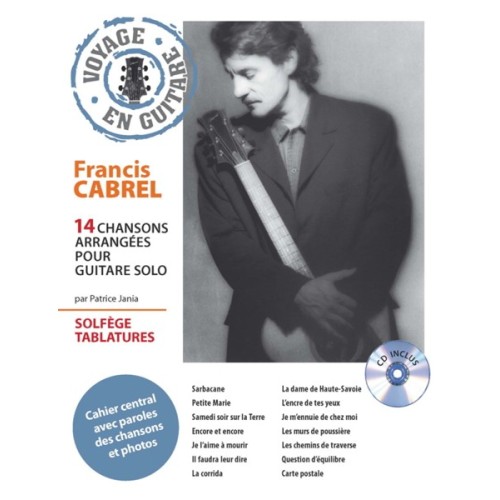 3554270001252HITPCSONG25 Voyage en Guitare - Francis Cabrel
