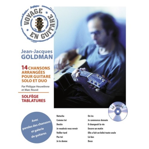 3554270001528HITPCSONG52 Voyage en Guitare - Jean-Jacques Goldman